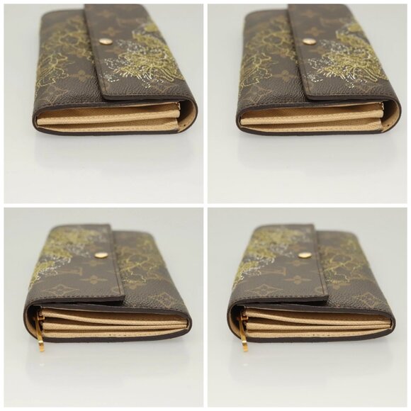 LOUIS VUITTON Monogram Dentelle Portefeuille Sarah Wallet M95390 LV Auth 119253V - Picture 16 of 16